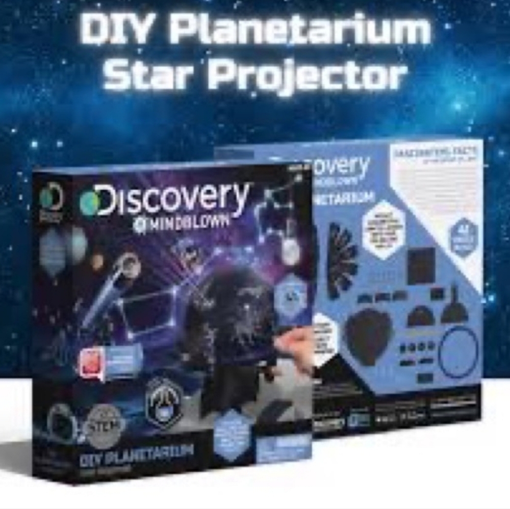 New Discovery DIY Planetarium Star Projector Set